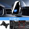 Soporte de Carga Inalámbrica para Teléfono Móvil y Soporte para Teléfono Móvil de Apertura y Cierre Eléctrico con Sensor Infrarrojo Dedicado para Audi A6L y Otros Coches