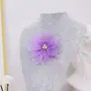 Comércio Exterior Transfronteiriço Mais Vendido Versátil Moderno e Elegante Apliques de Tecido Floral Decorativos e Bordados à Mão para Roupas, Bolsas e Acessórios de Cabelo