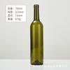 Atacado em estoque garrafa de vinho tinto garrafa alta 750ml grau alimentício garrafa vazia de vidro engrossado garrafa de vinho com tampa