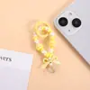 Caricatura Lindo Grano Lazo Colgante Hecho a Mano Anillo Abierto Colgante Llavero DIY Funda para Teléfono Móvil Bolsa Colgante Cuentas