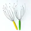 Masajeador de Cabeza Transfronterizo Pulpo Extractor de Alma de Cabeza/Peine Masajeador Aparato de Acupuntos para Cuero Cabelludo con Cabezal Metálico