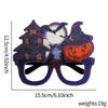 Óculos de Halloween novos transfronteiriços para crianças e adultos, decoração de festa do festival fantasma, armação de óculos de desenho animado de aranha e abóbora, para se fantasiar