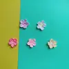 Acessórios de resina flor de pêssego acessórios de cabelo flor de cerejeira material para adorno de cabeça DIY caseiro cola cremosa case para celular DIY sapatos com furo atacado