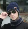 Gorro de Invierno Cálido de Punto con Forro de Felpa para Hombre, Gorro de Algodón Grueso de Invierno de Moda que Protege los Oídos, Gorro de Punto para Mujer