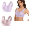 Conjunto de 3 Piezas Transfronterizo Talla Grande Sin Alambres Chaleco de Encaje Ropa Interior Delgado Recoge Lado Pecho Push-Up Sujetador Ajustable Fabricante