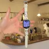 [Correa] Adecuada para Correa Apple S12Iwatch S10987Se Dibujo Lineal Cachorro Linda y Moderna Pulsera