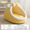 Nido Cálido Semicerrado para Mascotas Otoño e Invierno Nido para Dormir Perros Casa para Gatitos Nido Túnel Tridimensional Nido para Mascotas