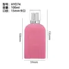 Processamento e Personalização de Frasco de Perfume Flocado 100ml Frasco Pequeno Transparente para Recarga de Perfume Frasco de Vidro Frasco Vazio Tampa de Perfume Flocado