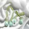 Tela Coreana Capullos de Tulipán Cuerda para el Cabello DIY Anillo para el Cabello Accesorios de Joyería Bolsos Hechos a Mano Accesorios para Ropa Accesorios