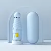Sombrilla de sol, protección UV, ultraligera, doble uso para sol y lluvia, sombrilla de cápsula para el sol con 50% de descuento