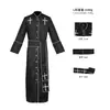 [En Stock] Túnica Clerical para Sacerdotes Disfraz de Sacerdote para Halloween Fiesta de Máscaras Juego de Rol como Padrino