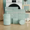 Saco de Lavar Roupa Sanduíche Conjunto de Sacos de Lavar de Malha Bordados Saco para Lavar Roupa Íntima Saco Espesso para Sutiã Saco para Cuidado com Roupas