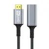 Cable de Extensión HDMI 8K60Hz Versión 2.1 Macho a Hembra Adaptador 4K120Hz Cable de Extensión para TV, Computadora, Proyector