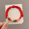 Pulseira de corda colorida zongzi do Festival do Barco-Dragão 2026 novo modelo pulseira trançada artesanal étnica infantil atacado corda vermelha