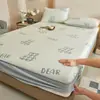 2026 Novo Estilo Jacquard Fresco ao Toque Tapete para Lençol de Cama