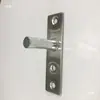 Resorte de Piso para Puerta de Vidrio Eje Superior de Acero Inoxidable Eje Superior Marco de Puerta Puerta sin Marco Eje Extendido Resorte Central de Piso Eje Superior