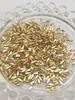 Decoraciones Súper Brillantes para Uñas Swarovski Corte de Borde Forma de Lágrima Pequeñas Blancas Color Mixto Lágrima Larga Rhinestone de Fondo Plano Accesorios para Uñas