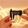 Fita LED Cob Ultra Estreita 3mm de Largura 400 LEDs/Metro 12V Fita LED para Quarto Luz de Fundo Linha Decorativa Fita LED para Carro