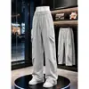 Chegada Nova Outono 2026 Estilo Americano Calça de Moletom Paraquedista de Algodão M-5XL HK25835-TeP30