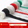 Embalagem de lingerie com faixa elástica de embalagem de lingerie em cores preto e branco, elástico, cinto de nylon de borracha, atacado de fábrica