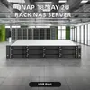 Servidor en Rack Original Qnap Ts-H1887Xu-Rp-E2334-16G-Cn de 18 Bahías 2U Almacenamiento en Red