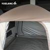 Tienda de Outlet Beige de Doble Capa Inflable para Camping al Aire Libre, Tienda Impermeable con Bomba Infladora, Tienda Personalizable