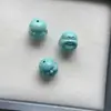 Pulsera de Magnesita Optimizada con Cuentas de Turquesa en Bruto Accesorios DIY Pulsera de Loto Pi Buda Maitreya Elevación Pequeña