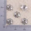 Tapas de Flor de Aleación, Soportes para Cuentas, Separadores, Tapas para Cuentas, Accesorios para Ensartar Pulseras y Collares DIY, Venta Directa del Fabricante