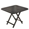 Mesa dobrável para espaços apertados, mesa de jantar portátil, mesa de jantar quadrada para uso doméstico, mesa pequena para imóveis de aluguel, escrivaninha para lição de casa, mesa de feira