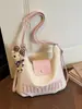 Mochila de Gran Capacidad de Contraste de Color Estilo Nuevo Transfronteriza, Bolso Cruzado de Moda y Estilo para Mujer, Bolso Tote Versátil Casual para el Día a Día