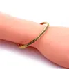 Em estoque Simples 4mm Aço Titânio Strass Elástico Linear Pulseira Abertura de Mola Design Pulseira de Fio de Aço Inoxidável