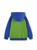 Nueva Chaqueta cárdigan con capucha para niño de otoño con patrón de bordado estampado Soporta procesamiento OEM personalizado con dibujos y muestras