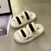 Pantuflas peludas para mujer modelo 2026 otoño e invierno, con suela gruesa, forro de felpa, adecuadas para usar en casa y al aire libre, sandalias tipo chancla de forro polar de coral antideslizantes estilo Birkenstock