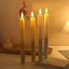 Vela Digital com Controle Remoto LED Vela de Polo Longo Decoração de Casamento Transfronteiriça Dia dos Namorados Aniversário Luz de Vela Artificial Falsa