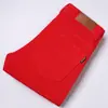 Novos Jeans Masculinos de Luxo Leve Moda Rosa Slim Fit Verão Stretch Versátil Calças Casuais de Cintura Média para Jovens