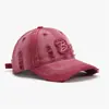 Gorra de Béisbol Suave Lavada para Hombre con Bordado de Parche de Letra para Actividades al Aire Libre, Gorra Versátil Unisex con Protección Solar