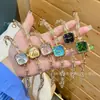 Reloj de Cuarzo Cuadrado Nuevo de Lujo Ligero para Mujer, Reloj Pulsera de Moda Sencillo de Nicho, Reloj Sencillo y Elegante para Transmisión en Vivo
