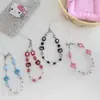 Corrente de celular KT diamante flash pingente de câmera ccd goo este pingente de bolsa feito à mão com miçangas coração de menina alta qualidade