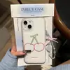 Aplicável ao iPhone 17 Pro Max Case de Telefone Cereja em Inglês Simples 17 Apple 16/15 Fosco 14 High-End