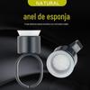 Semi-permanente tatuagem esponja dedo anel copo plástico descartável dedo anel cor copo dedo suporte da sobrancelha tatuagem lábio ferramenta flutuante