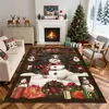 Tapete de veludo cristal best-seller de Natal para decoração de sala de estar, decoração de ambiente de quarto e escritório, disponível para etiquetagem e dropshipping