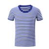 Camisa Sea Soul Masculina Verão Treinamento Físico Roupas Terno Camiseta de Secagem Rápida Listrado Azul e Branco Masculino Esportes Corrida Manga Curta Novo Estilo