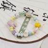 Pulsera de Cerámica Jingdezhen Pulsera Sin Decoloración para Mujer Alto Sentido Nuevo Estilo Chino Versátil Estilo Nacional Joyería Pulsera Venta al por Mayor