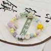 Pulseras de Cerámica de Jingdezhen Que No Se Desvanecen, Joyería de Alta Gama para Mujer, Nuevo Estilo Chino, Accesorios Versátiles de Estilo Nacional, Venta al por Mayor