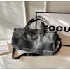 Bolsa de Viaje de Aspecto Elegante, Viaje de Corta Distancia, Gran Capacidad, Bolsa de Equipaje Ligera para Viaje de Negocios, Bolsa Portátil de Almacenamiento para Natación y Fitness