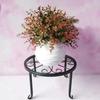 Suporte de Flores para Varanda Suporte de Vasos de Flores Dipperine Verde Suspenso Suporte Suspenso Grade de Proteção Peitoril de Janela de Ferro Suporte de Flores Estilo Europeu Interno