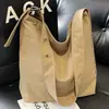 Bolsa Tote Grande de Alta Qualidade Estilo Casual Novo 2026 Transfronteiriça Estilo Preguiçoso Simples Bolsa de Ombro Transversal para o Trabalho para Mulheres