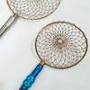 Em estoque filtro de pesca no gelo de seção única de metal pesca de inverno colher de gelo alongada dispositivo de pesca no gelo acessórios de equipamento de pesca de tamanho grande e pequeno