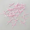 20 Mini Lazos Finos de Cinta para Decoración de Pasteles, Adornos Festivos para Repostería y Postres, Accesorios Florales para Globos