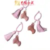Yiming Xianyuan Madeira de Cipreste Vermelho Escultura Cavalo Tang Borla Anel de Celular Pingente Acessórios Criativos Pingente de Madeira